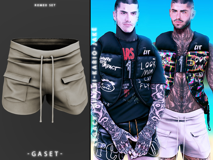 GASET - NUDE V3 ROMEO SHORT
