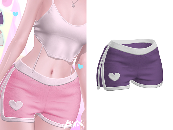 " BADA " Pipi Short Purple BOX