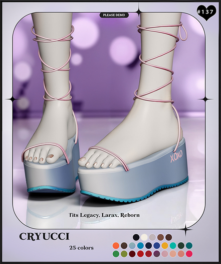 Cryucci #137 SANDALS FATPACK