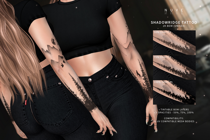 Nuve. Shadowridge Tattoo - BOM