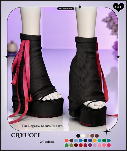 Cryucci #31 HEELS FATPACK