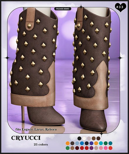 Cryucci #33 BOOTS FATPACK