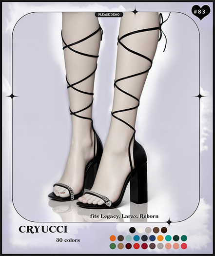 Cryucci #83 HEELS FATPACK