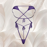 Purple Micro Swim Tank BOMBSHELL