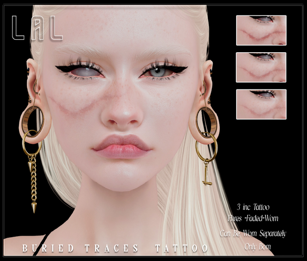 LAL-Buried Traces  Tattoo LEL EVO X-Tintable Woman Version
