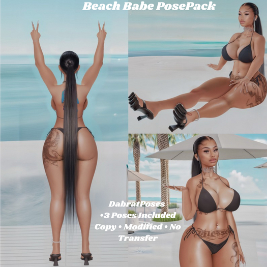 D.B.P - Beach Babe Posepack