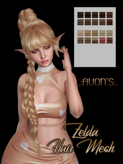 .:AVON'S:. Zelda Hair Mesh
