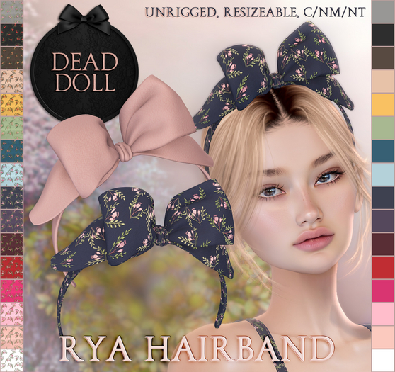 DEAD DOLL - Rya Hairband (N) - Fatpack
