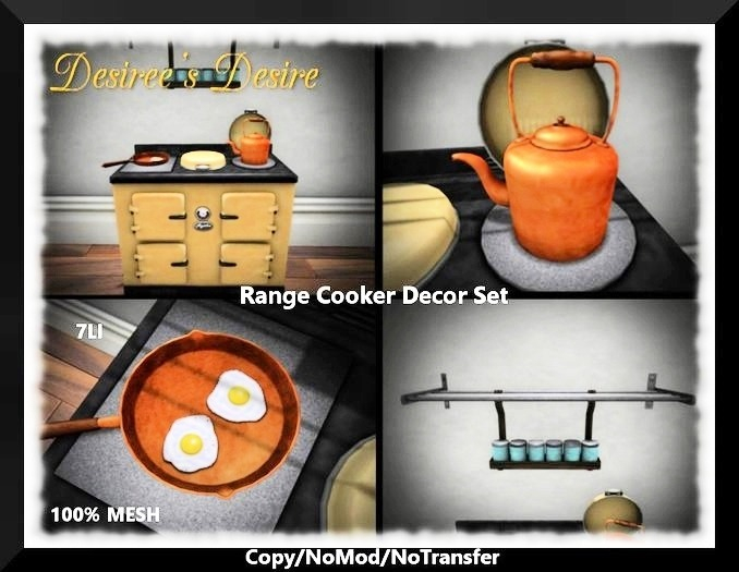 ::::Desiree's Desire:::: Range Cooker Decor