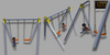Second Life Marketplace - Animated Swing Set - Mesh (Copy/Modify)