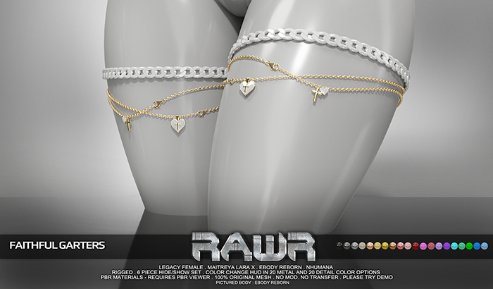 RAWR! Faithful Garters DEMO (add me)