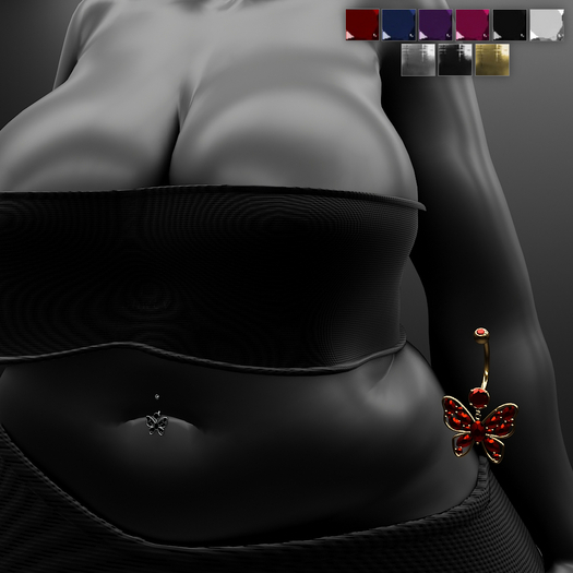 Butterfly Ember Belly Piercing!