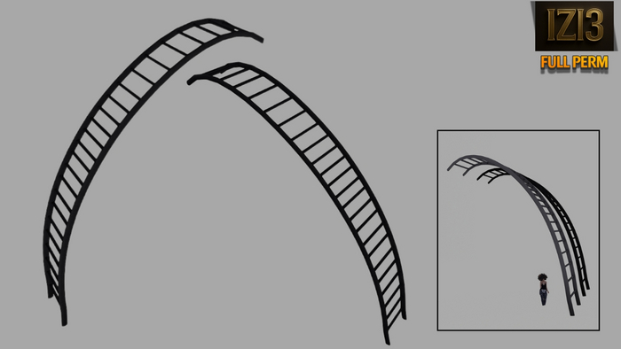 Mesh Stairs Rond,  Full Perm