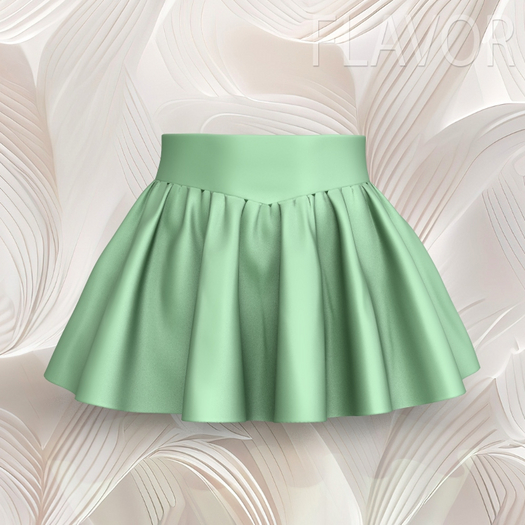 Mint Y2K KUPRA SKIRT