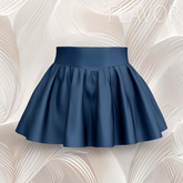 Navy Y2K KUPRA SKIRT