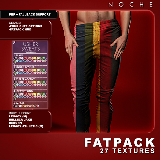Noche. Usher Sweats Fatpack