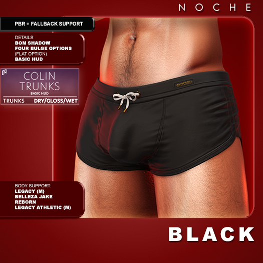 Noche. Colin Trunks Black