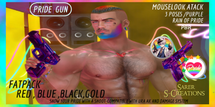 -SARER-Fatpack Pride Gun--