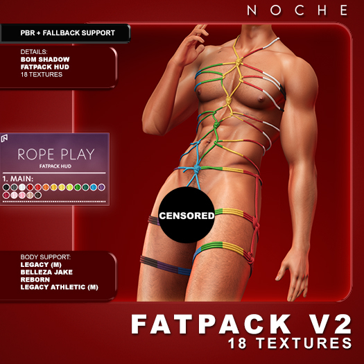 Noche. Rope Play Fatpack