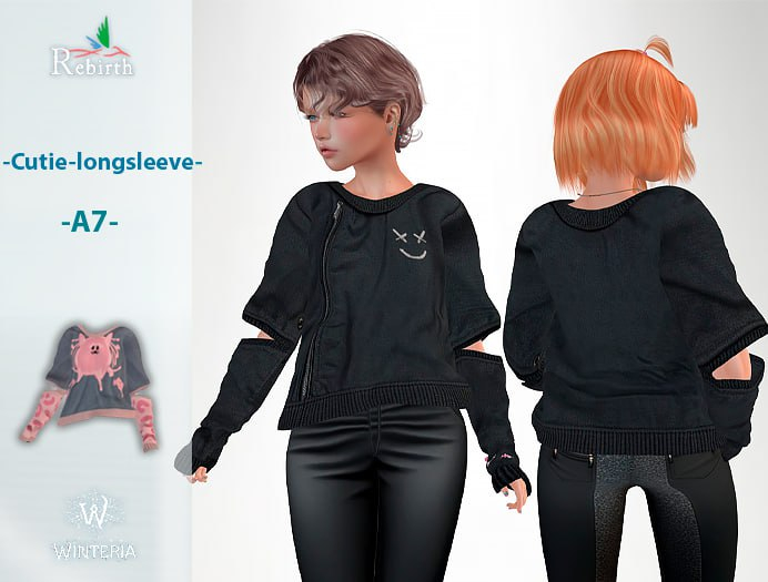 Cutie-longsleeve -A7-Rebirth