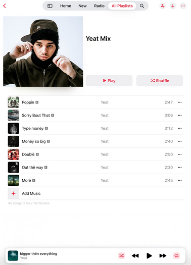 Music HUD Unpacker - Yeat Mix