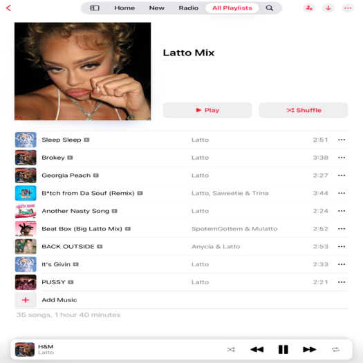 Music HUD Unpacker - Latto Mix