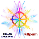 1024*1024 PNG rainbow fantasy weel, transparent background