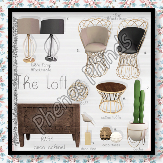 2. Glam Affair - Table Lamp Black RETIRED GACHA