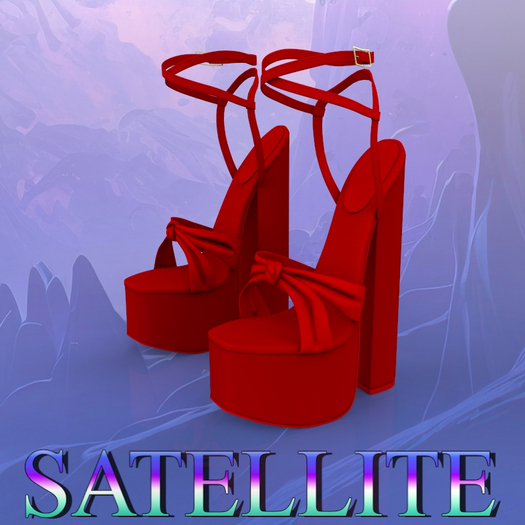 Red Gossip Heels Kupra