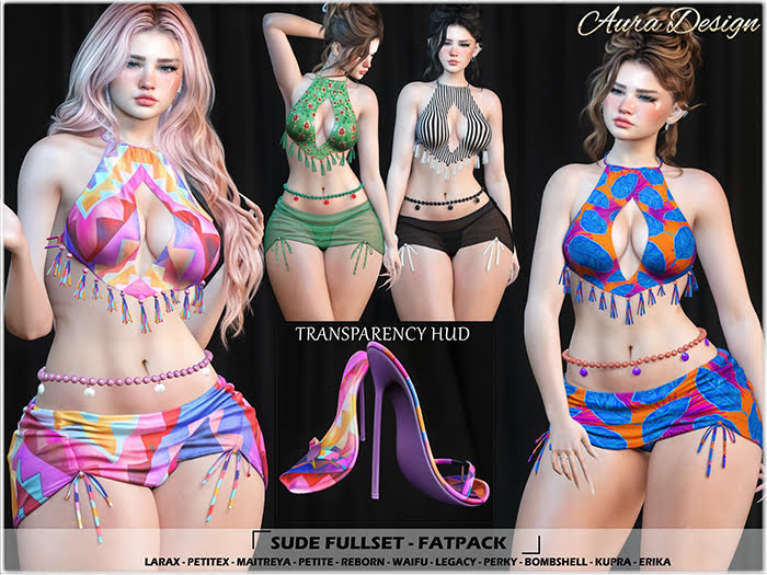 [Aura Design] Sude FULLSET - FATPACK