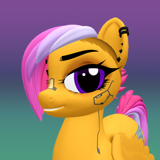 [OP] bom openpony facial cyberwear 2