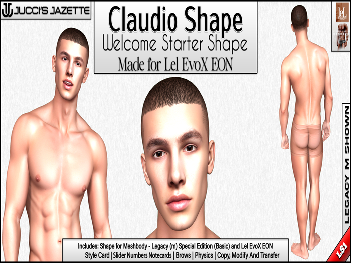 Claudio / Starter Shape / Welcome Pack C