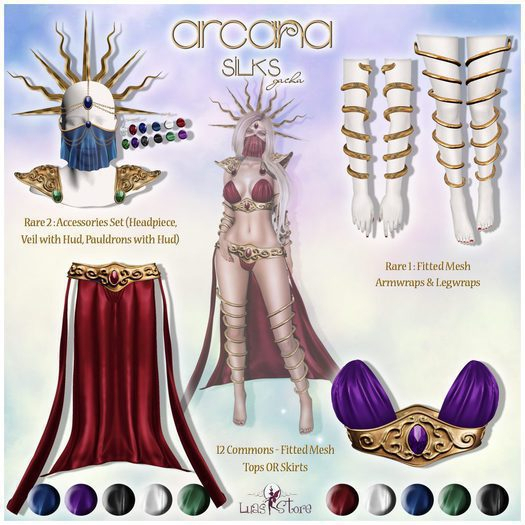 Luas Arcana Accessories Set RARE