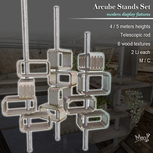 MMM-Arcube Stands Set(add)
