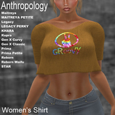 70's - Peace Sign Groovy Women's Shirt (WZZ)