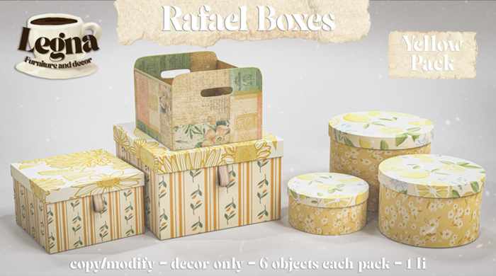 - Legna - Rafael Boxes (Yellow Pack)