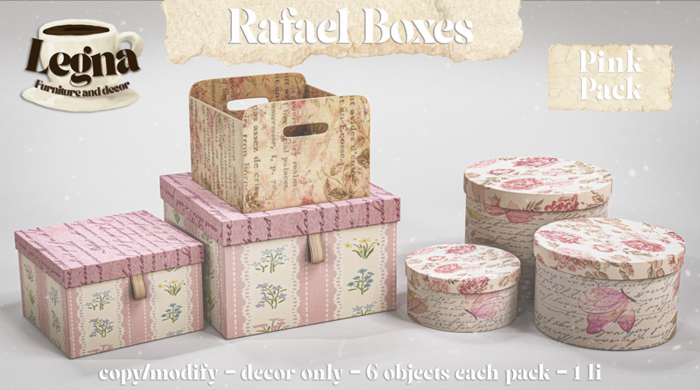 - Legna - Rafael Boxes (Pink Pack)