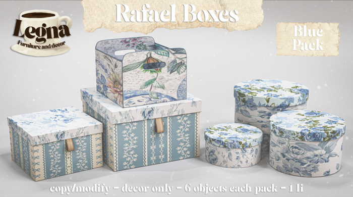 - Legna - Rafael Boxes (Blue Pack)
