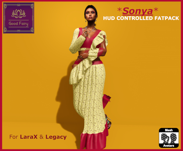 [Good Fairy] - Sonya {Designer Saree V.2} *FATPACK*