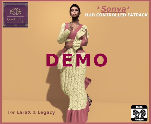 [Good Fairy] - Sonya {Designer Saree V.2} *DEMO*