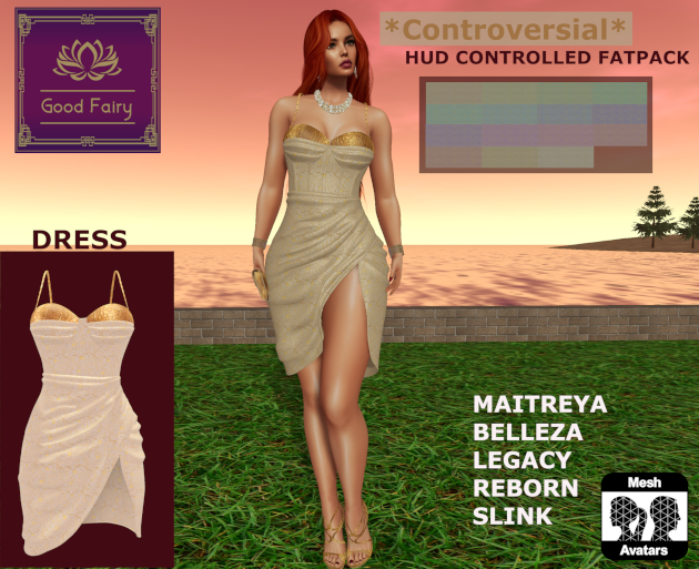 [Good Fairy] - Controversial {Dress} *FATPACK*