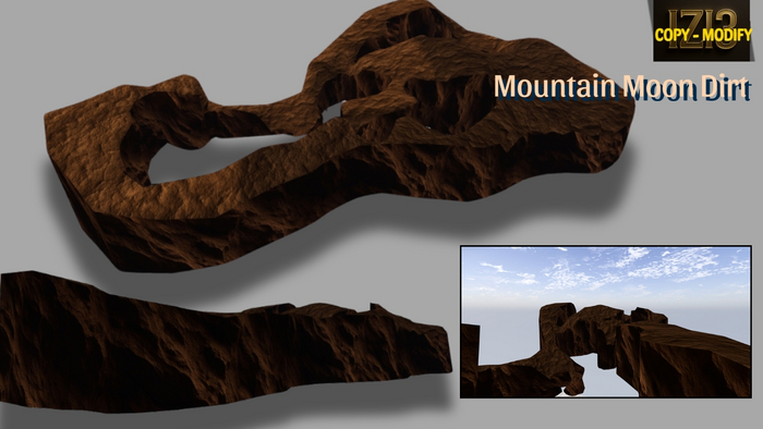 Mega Mountain Moon Dirt - Copy & Modify