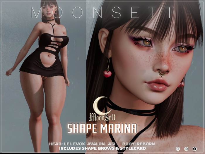 MoonSett   Shape  Marina lelutka avalon evox