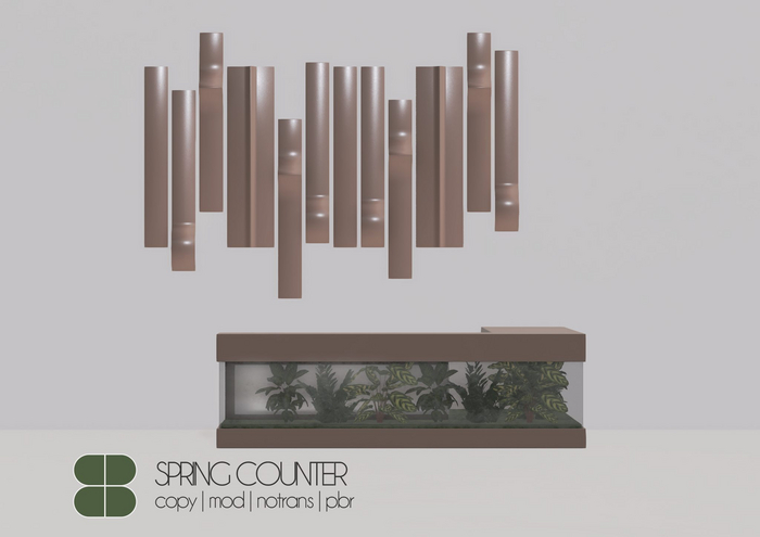 8 SPRING COUNTER PBR - BLACK