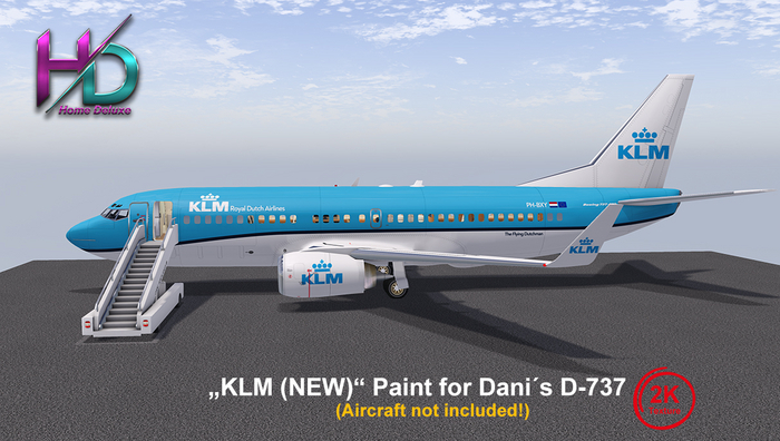 *HD* D-737 Livery KLM New