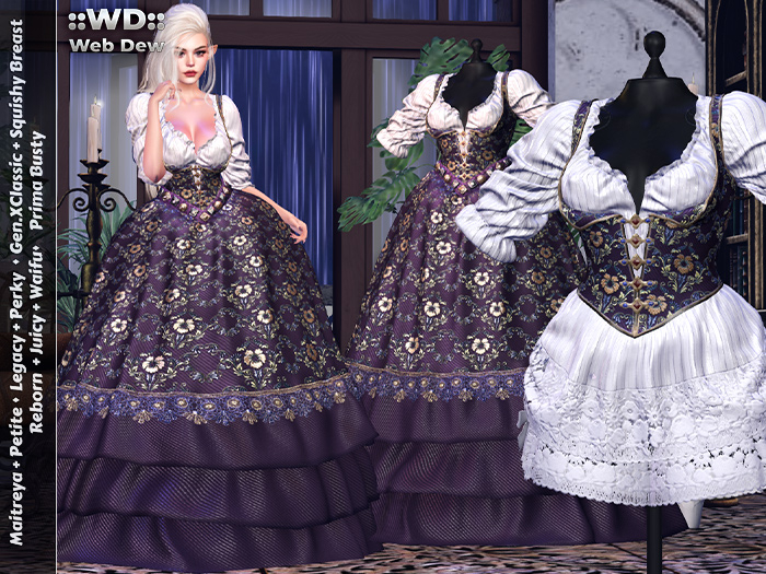 ::WD:: Gown Marquise - Violet