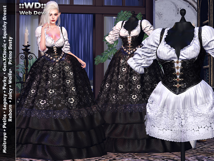 ::WD:: Gown Marquise - Black