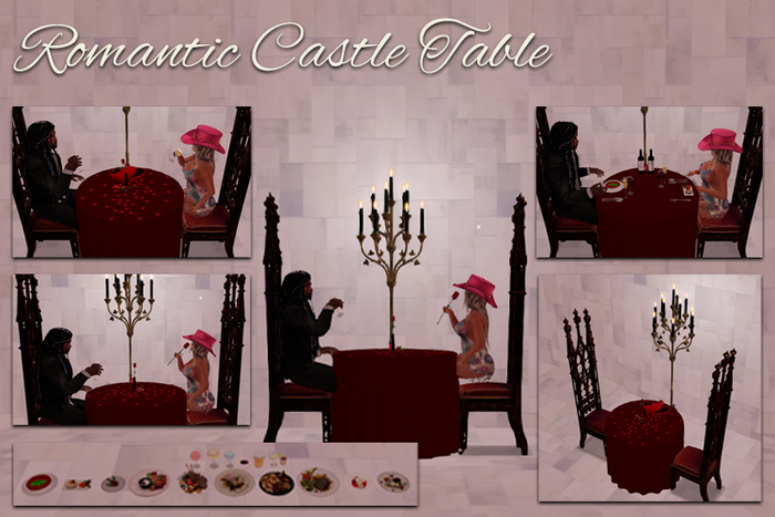 StudioCraft * Romantic Castle Table BOX