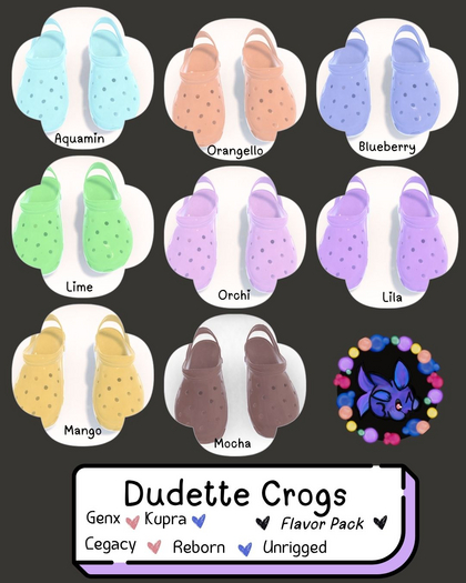 O0o{SE}o0O Dudette Crogs~Flavor pack