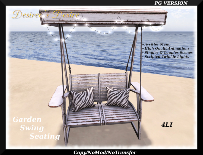 Garden Swing Seating PG